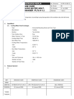 IK-PR-15-GG-12 (Hange Over Cooling Water Heat Exchanger PLTU # 1-2)