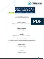 2.1 Política Educativa, Tendencias Salcedo - Soraida