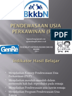 Pendewasaan Usia Perkawinan