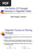 The Motion of Charged Particles in Magnetic Fields