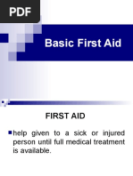 Basic First Aid