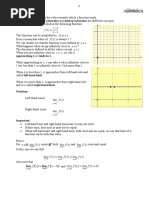 Limits of A Function PDF