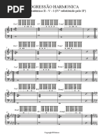 Progressão Harmônica II V I PDF