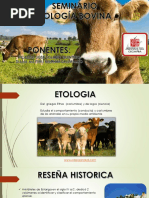 Etologia Bovina y General