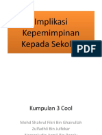 5.5 - Implikasi Kepemimpinan Kepada Sekolah