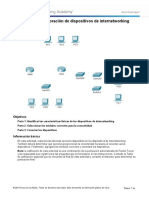 6.3.1.10 Packet Tracer - Exploring Internetworking Devices Instructions IG