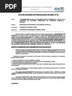 Acta de Acuerdo de Paralizacion de Obra