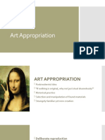 Art Appropriation