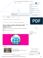 Cómo Arreglar Conexión Red Internet y WiFi Windows 10, 8, 7 - Solvetic PDF