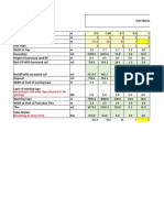 Trench BOQ Calculation