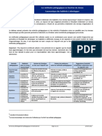 2.3.3 Les Methodes Pedagogiques en Fonction Du Niveau Taxonomique