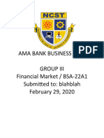 Ama Bank Business Case