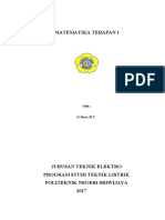 Bahan Matematika Terapan 1