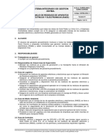 SSYMA-D06.11 Manejo de Residuos de Aparatos Eléctricos y Eléctronicos (RAEE)