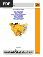 JCB TRANSMISSION Service Repair Manual PDF