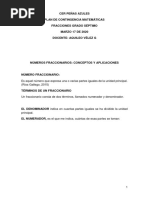 Conceptos Básicos y Suma de Fracciones Grado Séptimo, Marzo 17 de 2020 PDF