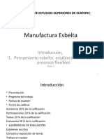 Clase 1 Introducción, 1. Pensamiento Esbelto Establecimiento de Procesos Flexibles