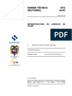 Norma Tecnica Sectorial NTS - AV 003