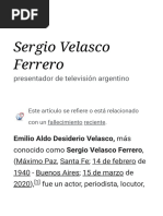 Sergio Velasco 