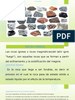 ROCAS IGNEAS Geotecnia