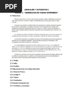 UNIDAD 2.-Generación de Código Intermedio