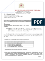 Jntuh 1-1 Exam Fee Notification