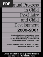 Annual Progress in Child Psychiatry and Child Development 2000 2001 Annual Progress in Child Psychiatry and Child Development PDF