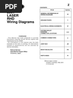 2001 LASER Wiring Diagrams