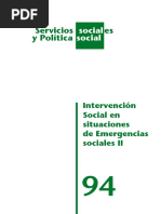 Intervencion Social en Emergencias Sociales II