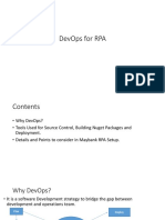 DevOps For RPA PDF