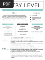 Entry Level Nurse Resume Sample - Windsor Original