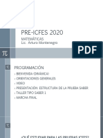 Pre-Icfes 2020 Matemáticas