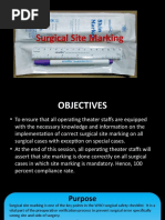 Surgical Site Marking