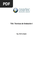 Cuadernillo - Tecnicas de Grabacion PDF