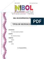 Tipos de Micoscopios