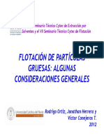 F-06 Algunas Consideraciones de La Flotación de Partículas Gruesas PDF