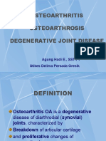 OSTEOARTHRITIS