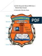 Instituto Nacional de Educación Básica INEB Zona 1 Rabinal Baja Verapaz