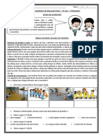 Jogos de Estafeta-Edfís-4º Ano