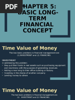 Business Finance - CHAPTER 5