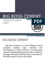 Big Boss Cement