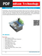 BTS7960 Motor Driver PDF