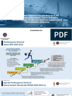 RPJMN Dan Renstra Untuk Puslitbang Hubud 2020 2024