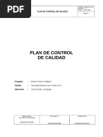 Plan de Control de Calidad de Obra