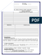 Antet Proiectare de Scurtă Durată PDF