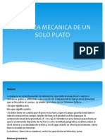 Balanza Mecanica de Un Solo Plato