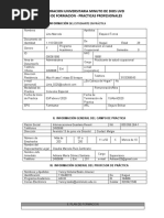 Plan Formativo de Practicas Profesionales