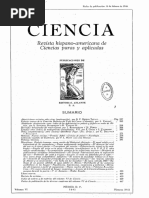 Ciencia Revista Hispano Americana de Ciencias Vol 06 Nº 10 12 1945 1946 PDF