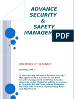 Advance Security and Safety Management Done