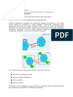 Water Treatment Coagulation